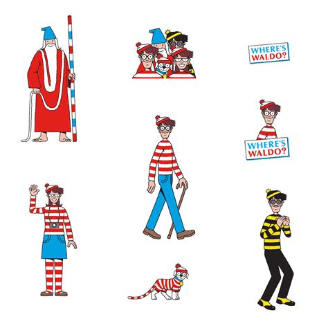 where's waldo characters