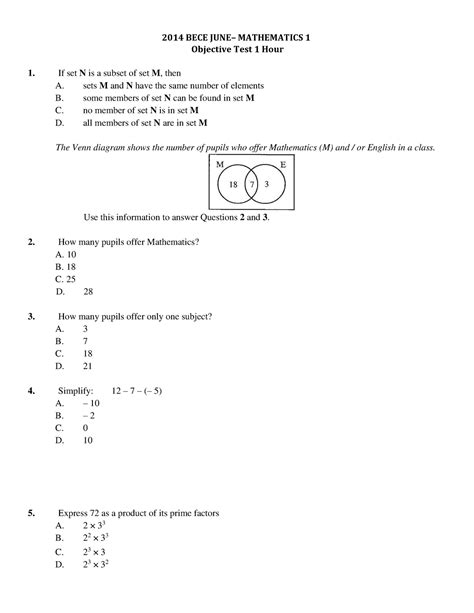 where can get bece june 2014 answers Doc