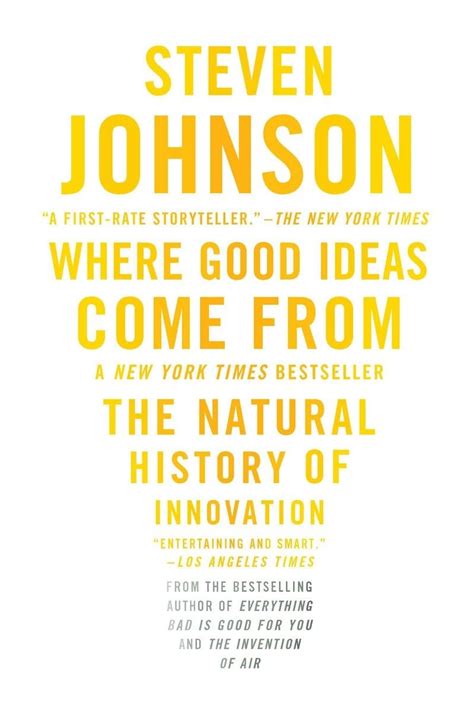 where good ideas come from the natural history of innovation steven johnson PDF