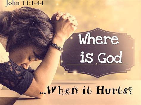 where is god when it hurts? Kindle Editon