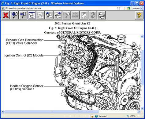 where is the dpfe sensor located on a 2000 pontiac grand prix Kindle Editon