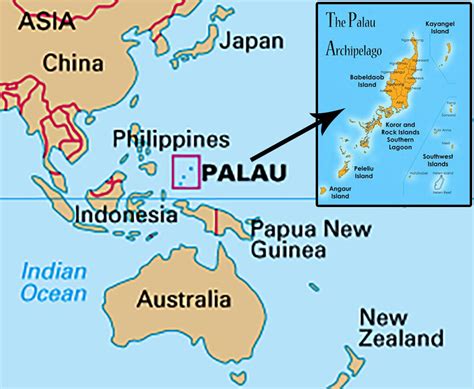 where palau