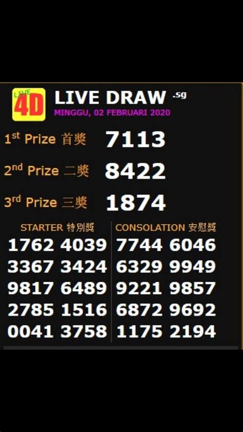 where to claim 4d prize in singapore