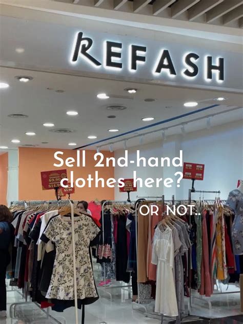 where to sell second hand clothes in singapore