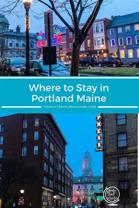 where to stay in portland maine