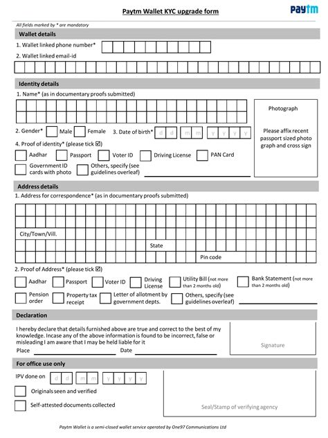 where to submit kyc form