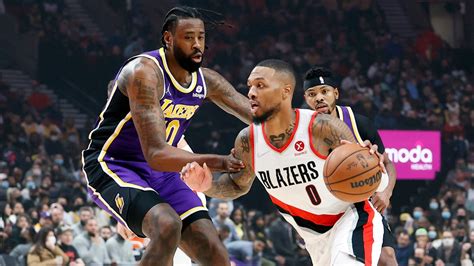 where to watch lakers vs portland trail blazers