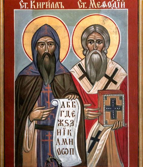 which alphabet did cyril and methodius creat