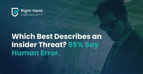 which best describes an insider threat