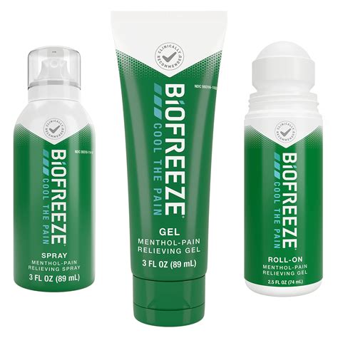 which biofreeze is the strongest