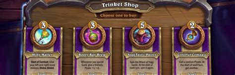 which hearthstone trinkets are best