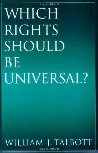 which rights should be universal? Kindle Editon