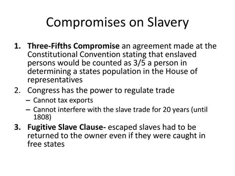 which statement summarizes the enslaved persons clause