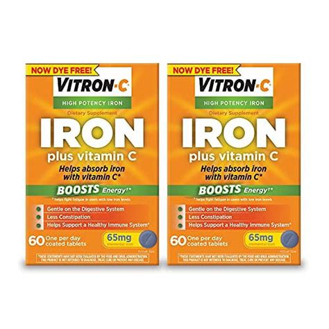 which type iron in vitron high potency