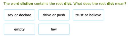 which word contains a word root that means believe