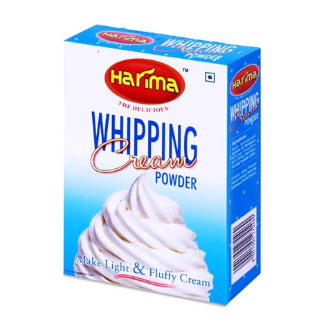 whipping cream powder