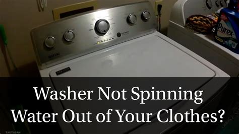 whirlpool clothes washer will not spin