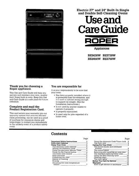 whirlpool double oven user manual Reader