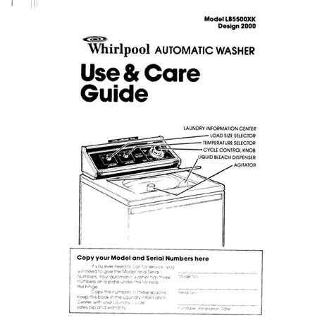 whirlpool duet service manual pdf Epub