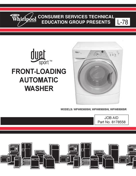 whirlpool duet sport washer wfw8300sw manual Kindle Editon