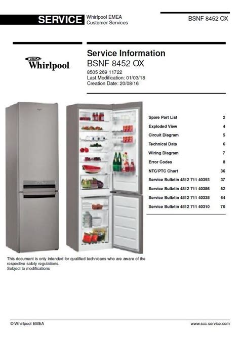 whirlpool ed2fhexvs refrigerators owners manual Kindle Editon