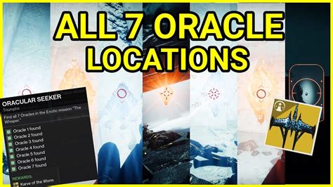 whisper oracle locations