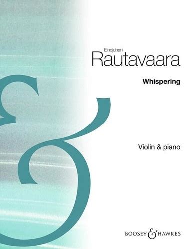 whispering violin piano einojuhani rautavaara PDF