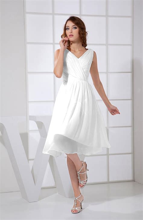 white a line dress