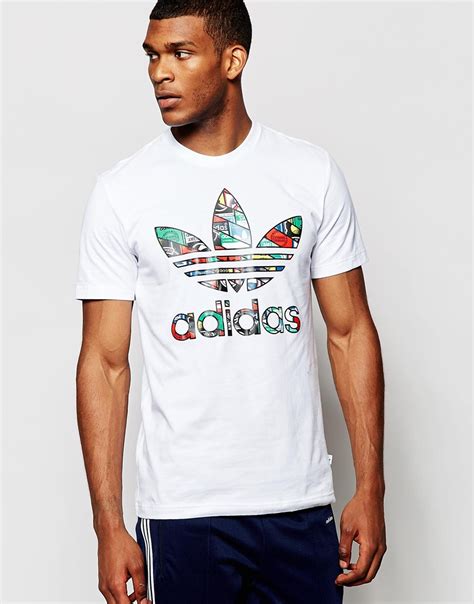 white adidas shirt