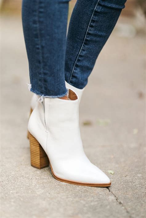 white bootie