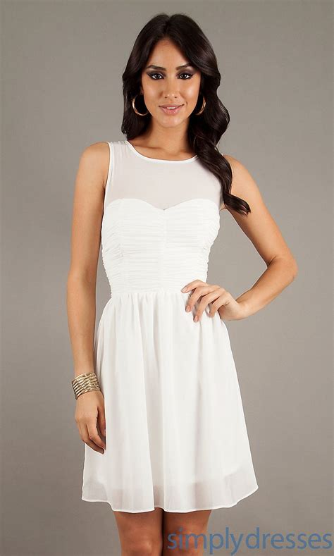 white dresses for graduation