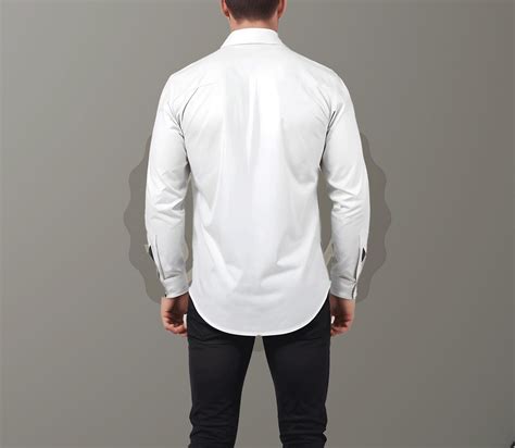 white leather shirt