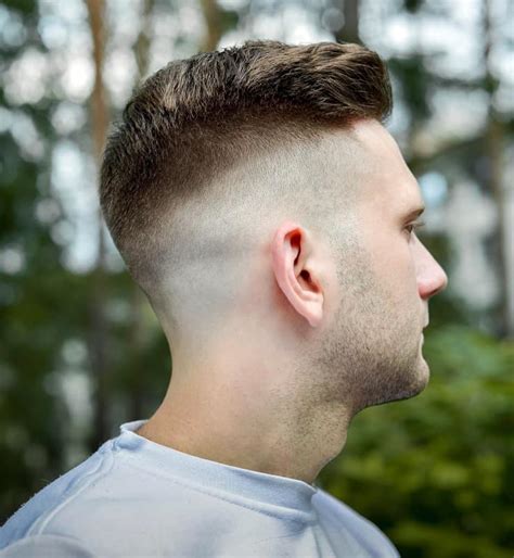 white mens fade