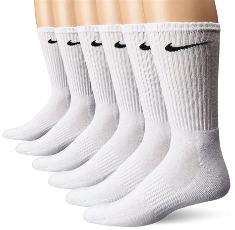 white nike mens socks