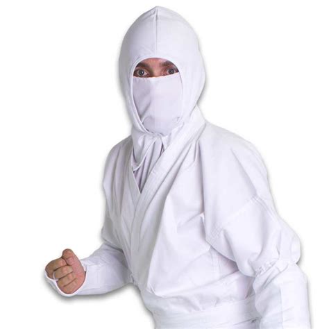 white ninja outfit