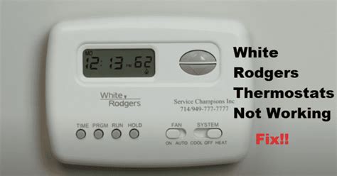 white rodgers thermostat troubleshooting Doc