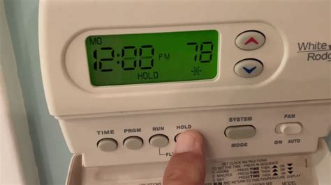 white rodgers thermostats troubleshooting PDF