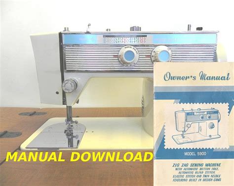 white sewing machine manual model 742 Doc