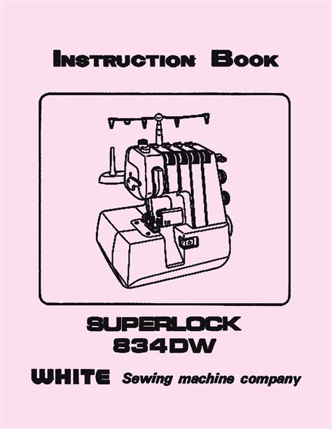 white superlock 1934d manual Reader