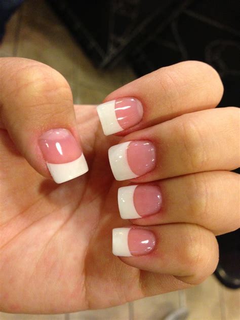 white tips nails