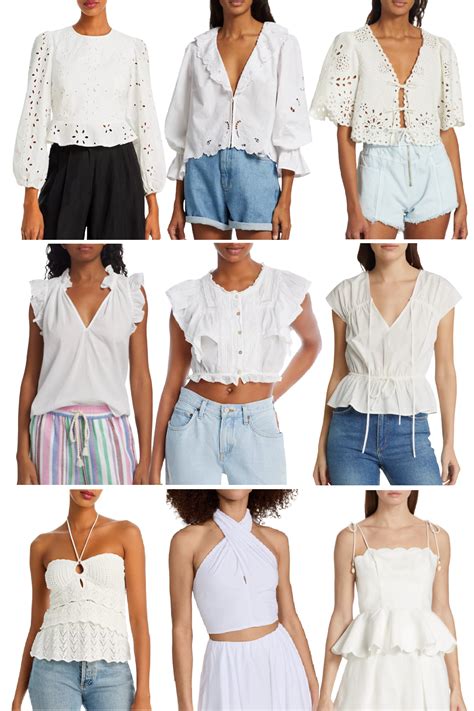 white top summer