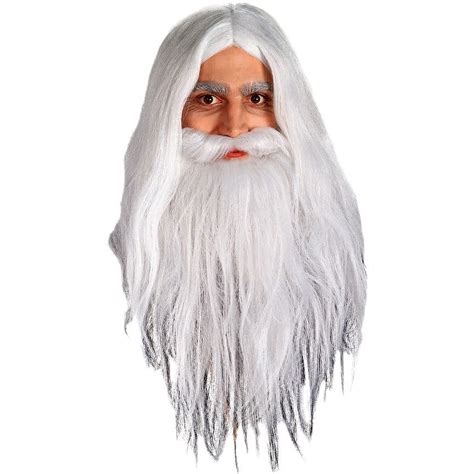 white wig and beard