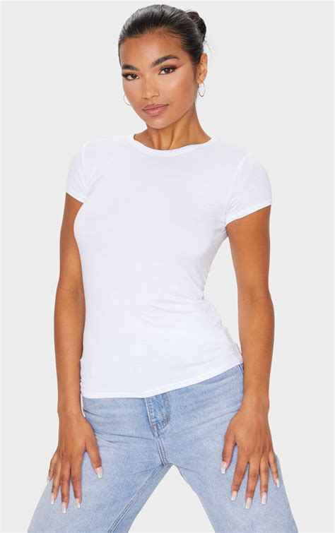 white womens t shirt