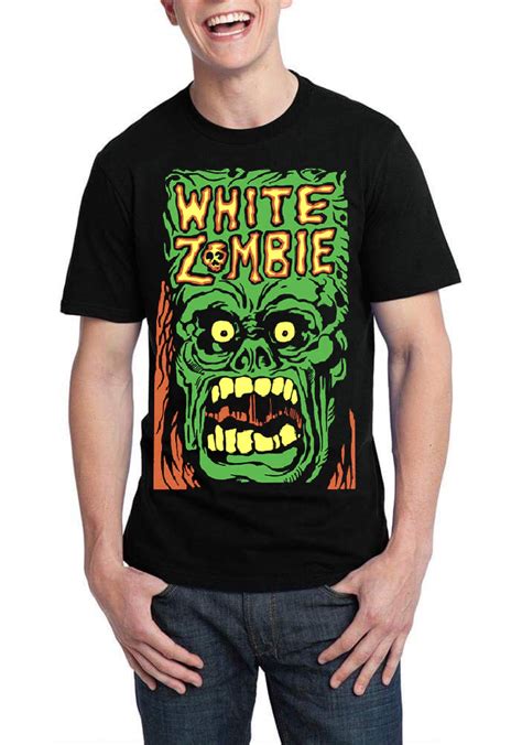 white zombie t shirt