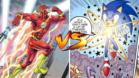 who's faster flash or sonic