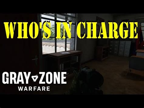 who's in charge gray zone