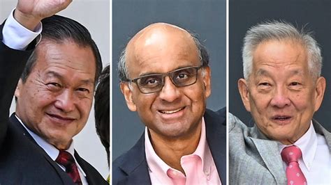 who are the presidential candidates singapore