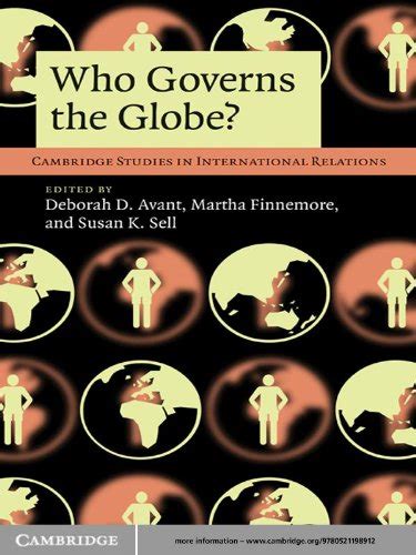 who governs the globe? cambridge studies in international relations PDF