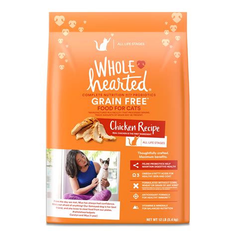 wholehearted cat food