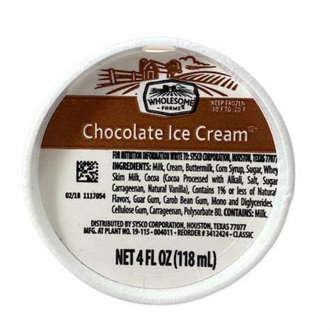 wholesome farms ice cream